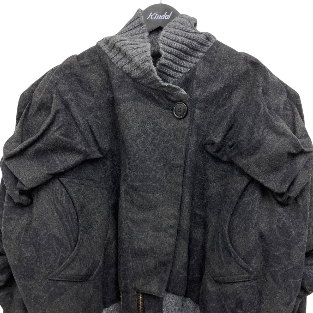 CLINT EASTWOOD BOMBER 変形ウールボンバージャケット