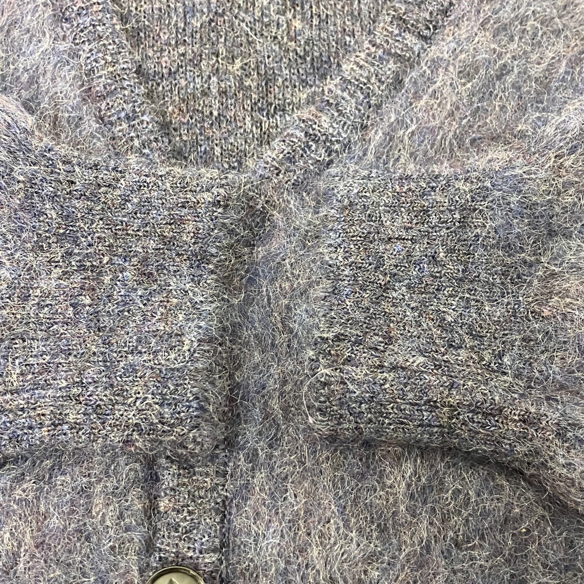 MIX MOHAIR CARDIGAN モヘアカーディガン