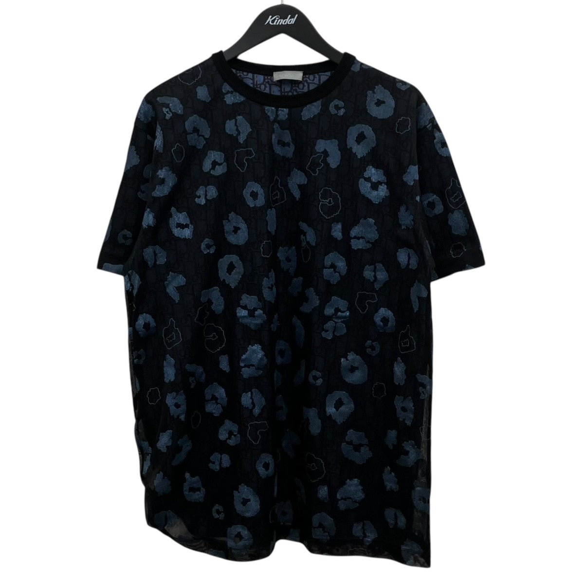 DIOR レオパード レイヤード オブリークTシャツ 古着・中古-1枚目のアイテム画像