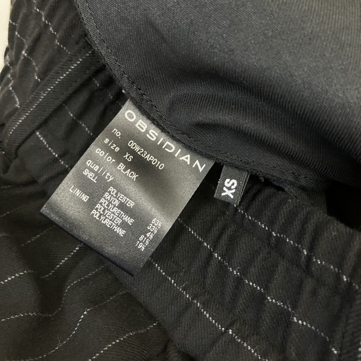OBSIDIAN イージーパンツ 古着・中古-6枚目のアイテム画像