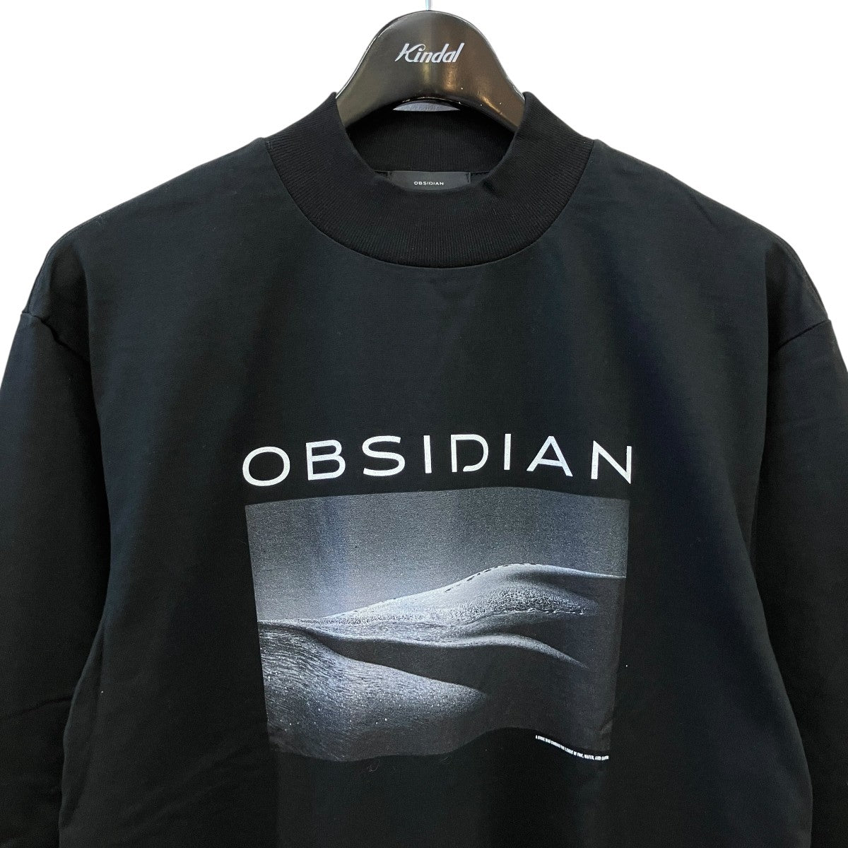OBSIDIAN(オブシディアン) プリントTシャツ ブラック サイズ S｜【公式
