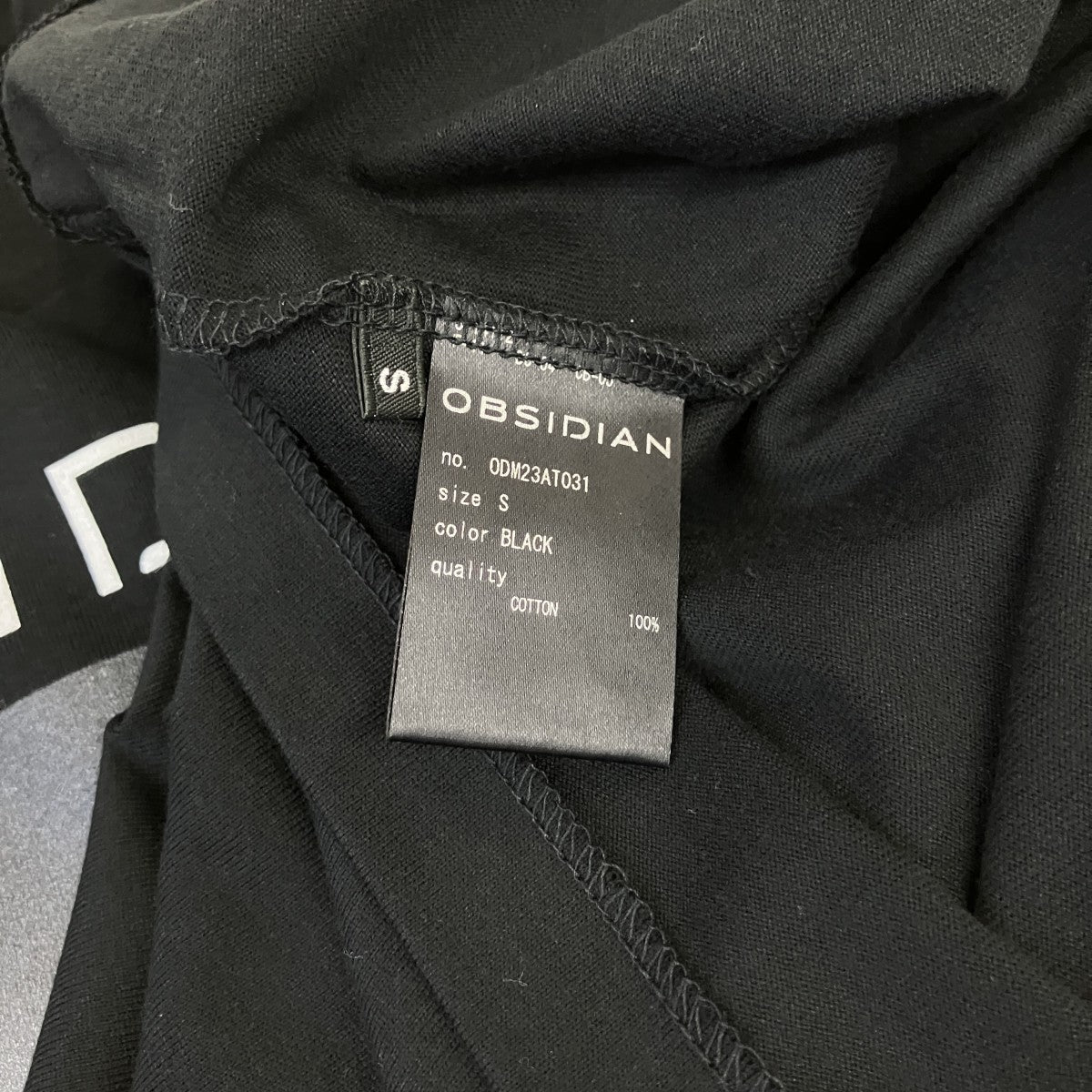 OBSIDIAN プリントTシャツ 古着・中古-5枚目のアイテム画像