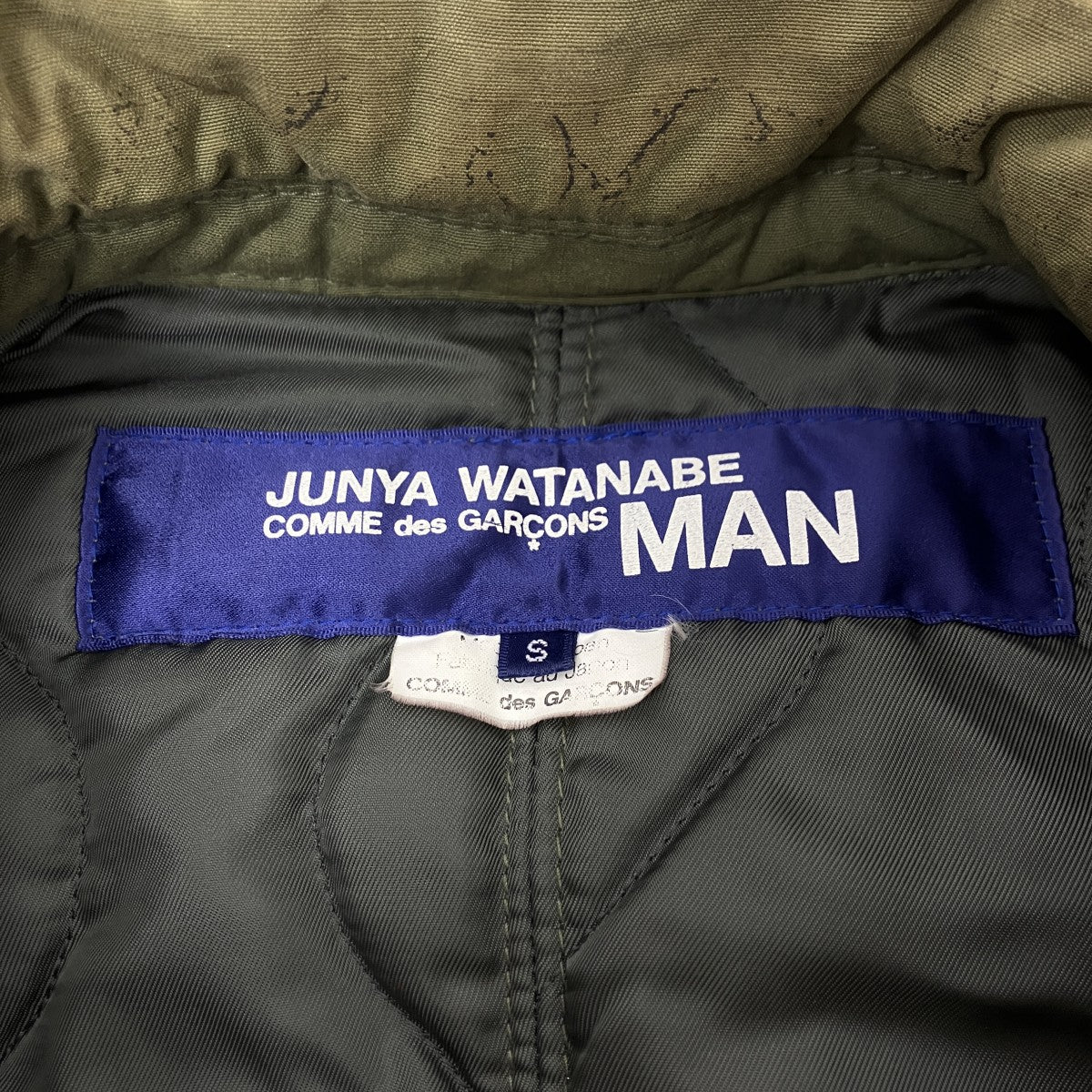 CDG JUNYA WATANABE MAN フライトジャケットWR-J035 古着・中古-4枚目のアイテム画像
