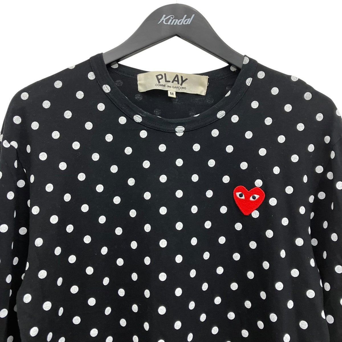 PLAY COMME des GARCONS ドットＴシャツ 古着・中古-3枚目のアイテム画像
