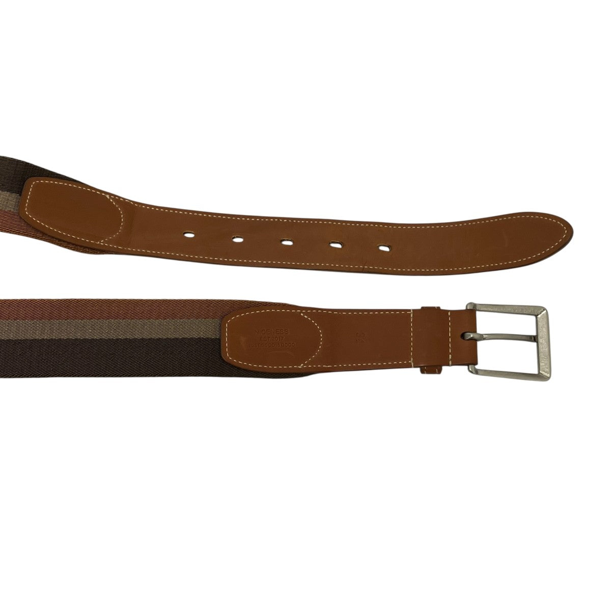 NICENESS ナイスネス 日本製 BLACKIE サスペンダー NN-LBLA05 BROWN ベルト【中古】【NICENESS】 NICENESS ナイスネス 日本製 BLACKIE サスペンダー NN-LBLA05 BROWN