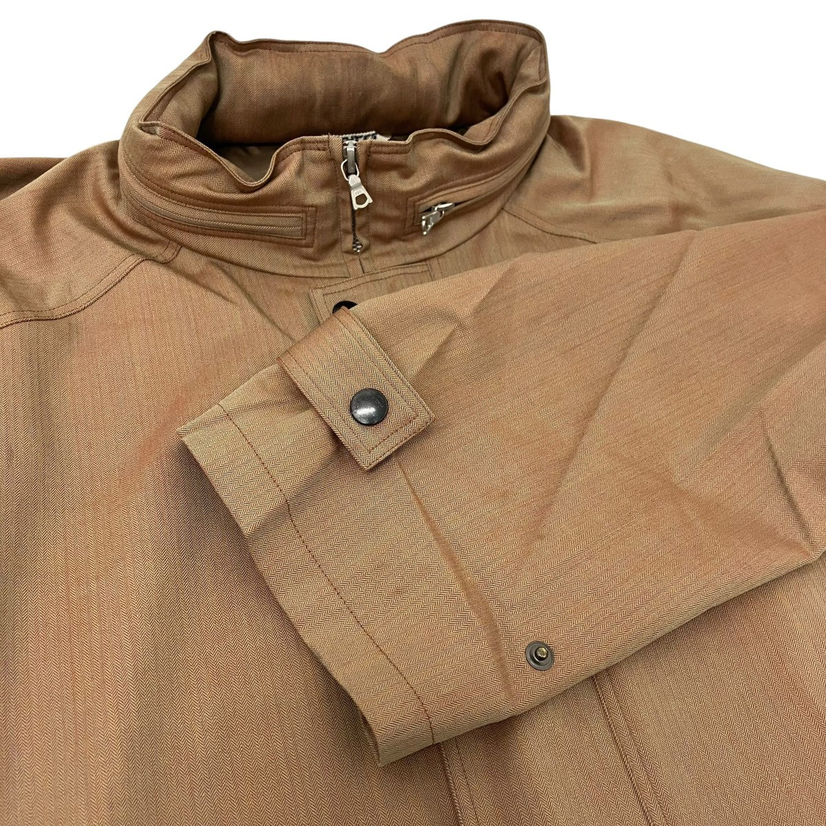 AURALEE 18AWLIGHT WOOL MOHAIR BLOUSON ライトウールモヘアブルゾンジャケット 古着・中古-4枚目のアイテム画像