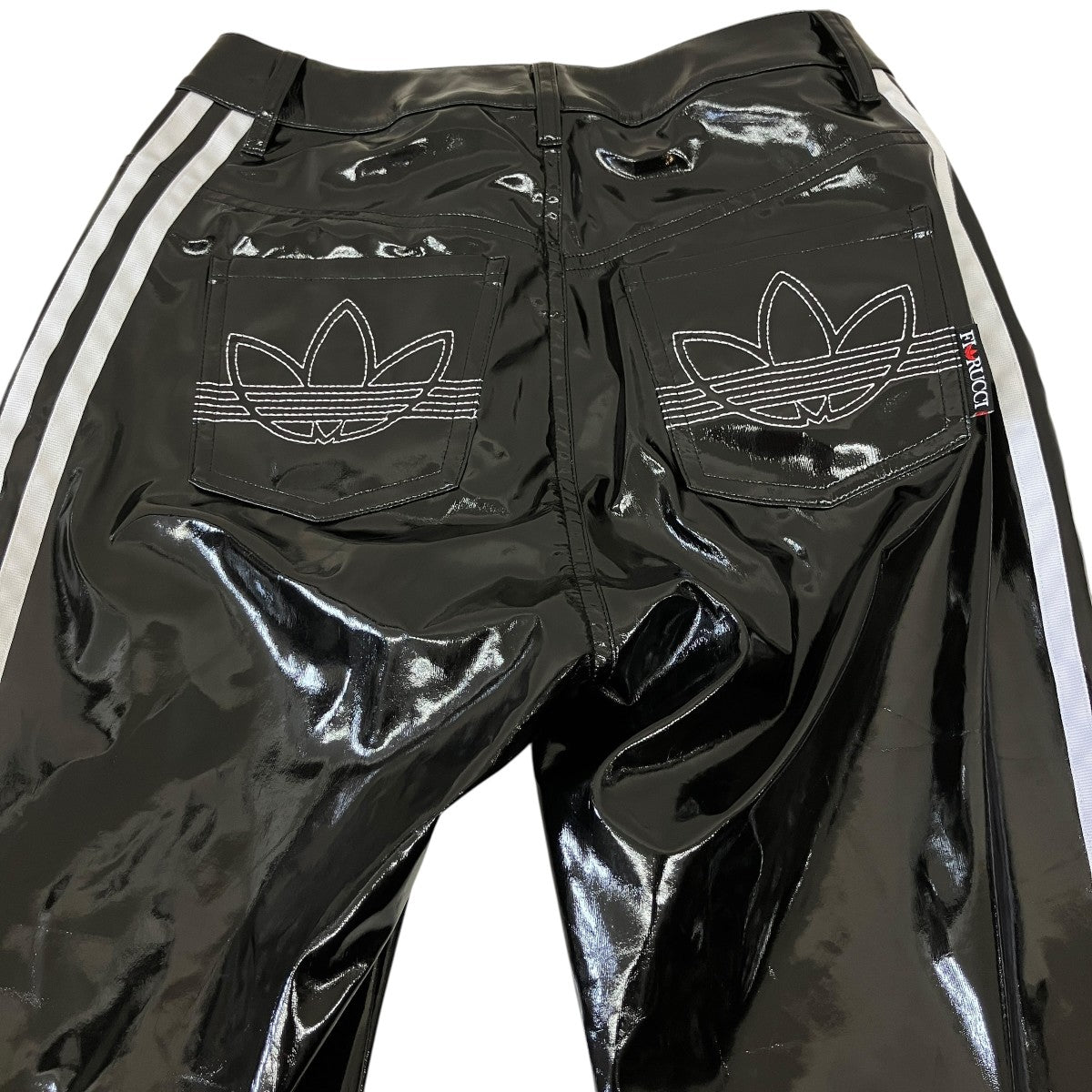 adidas×FIORUCCI VINYL TRACK PANTSトラックパンツDZ5692 古着・中古-4枚目のアイテム画像