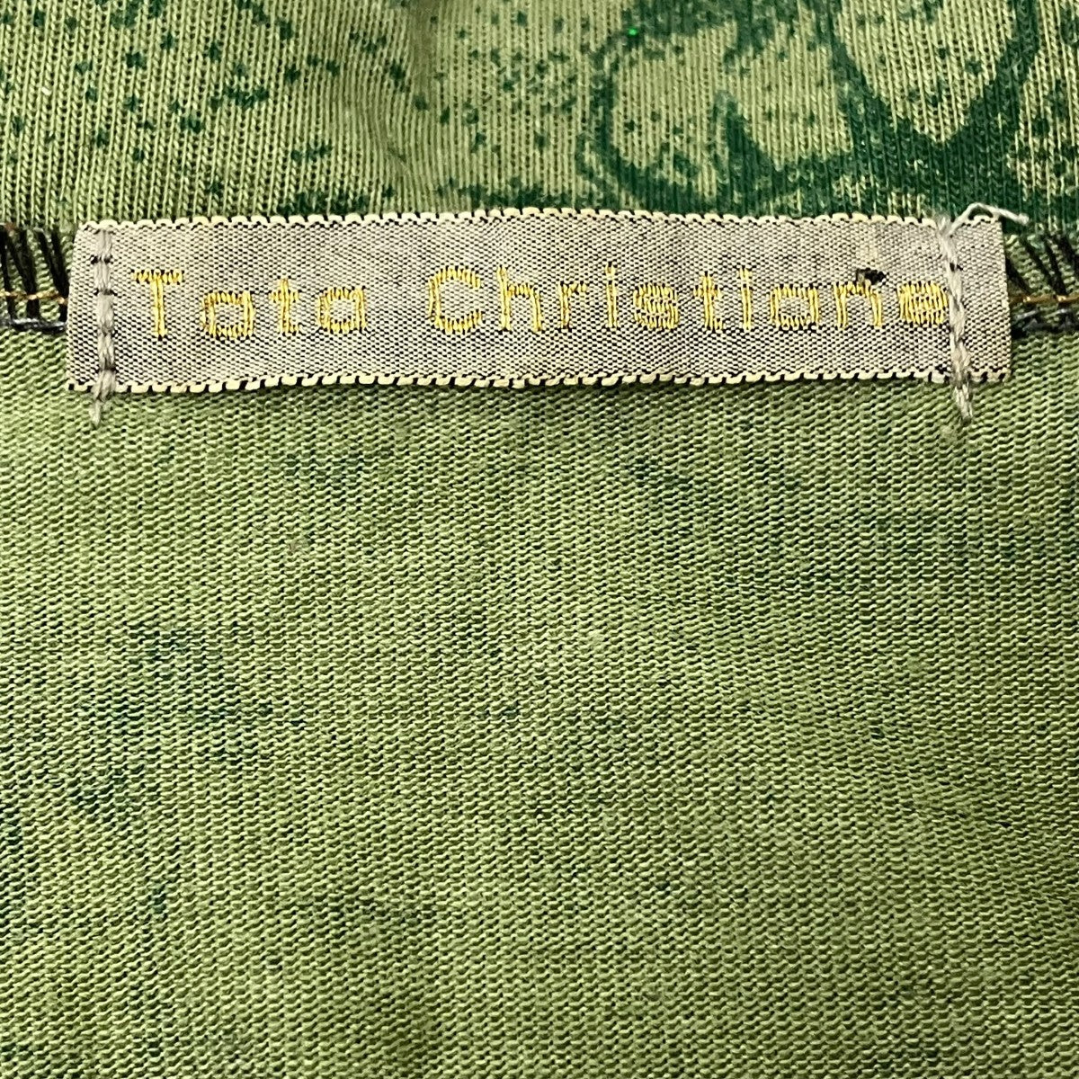 TATA CHRISTIANE 総柄ブラウス 古着・中古-6枚目のアイテム画像