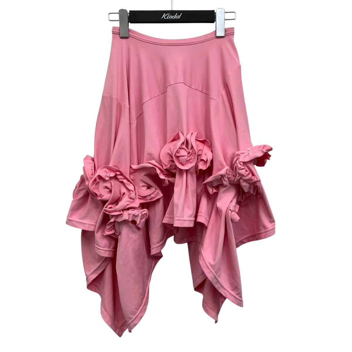 COMME des GARCONS ワイヤーフリルデザインストレッチアシンメトリースカート 古着・中古-1枚目のアイテム画像