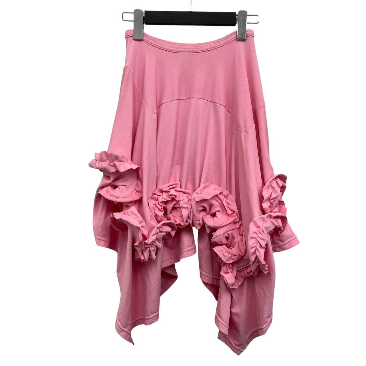 COMME des GARCONS ワイヤーフリルデザインストレッチアシンメトリースカート 古着・中古-2枚目のアイテム画像