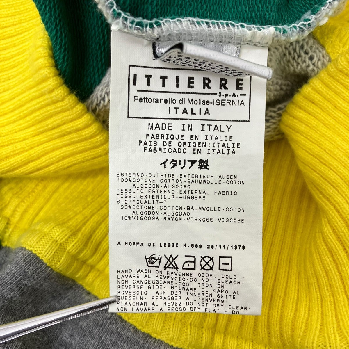 D＆G 再構築ニット 古着・中古-5枚目のアイテム画像