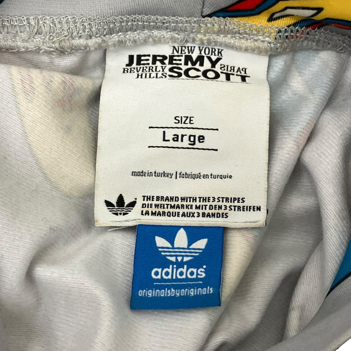 adidas×JEREMY SCOTT ロングパーカー 古着・中古-9枚目のアイテム画像