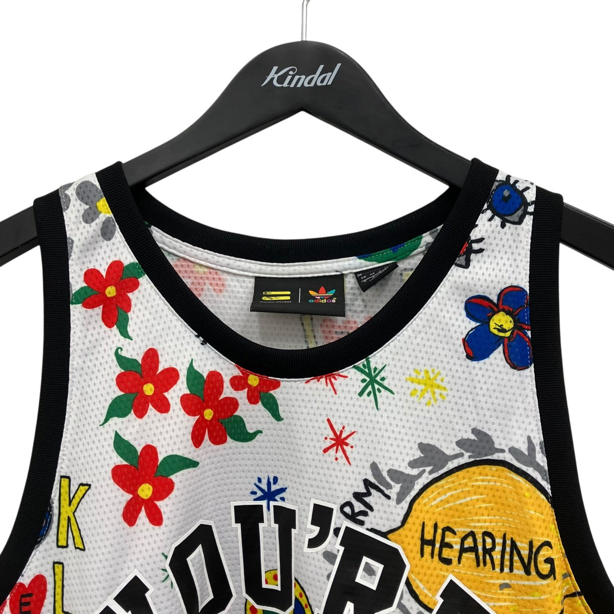 adidas×PHARRELL WILLIAMS プリントタンクトップ 古着・中古-3枚目のアイテム画像