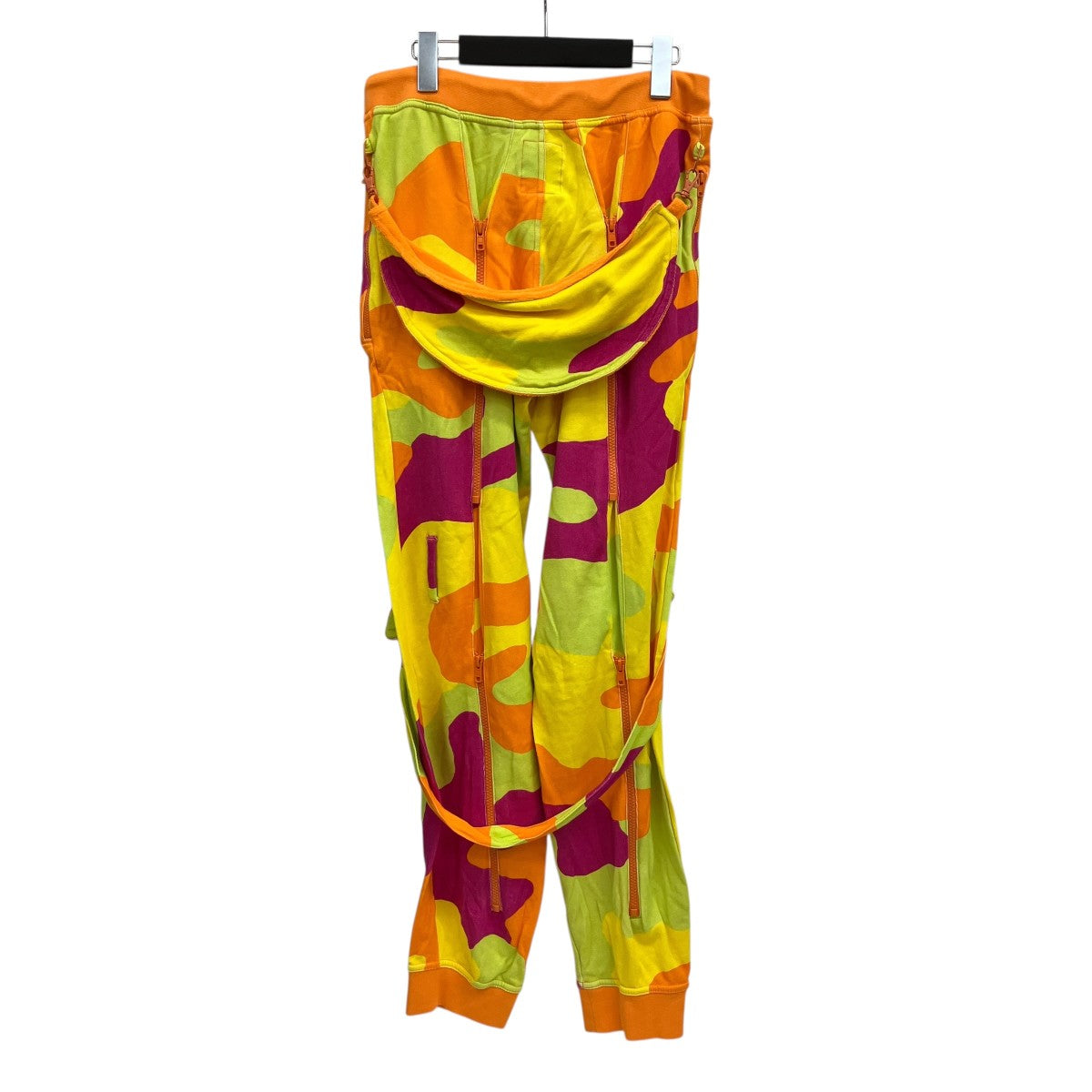 adidas×JEREMY SCOTT ボンテージスウェットパンツ 古着・中古-2枚目のアイテム画像