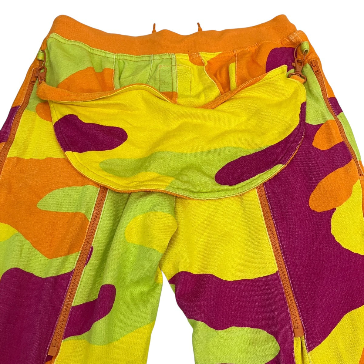 adidas×JEREMY SCOTT ボンテージスウェットパンツ 古着・中古-4枚目のアイテム画像