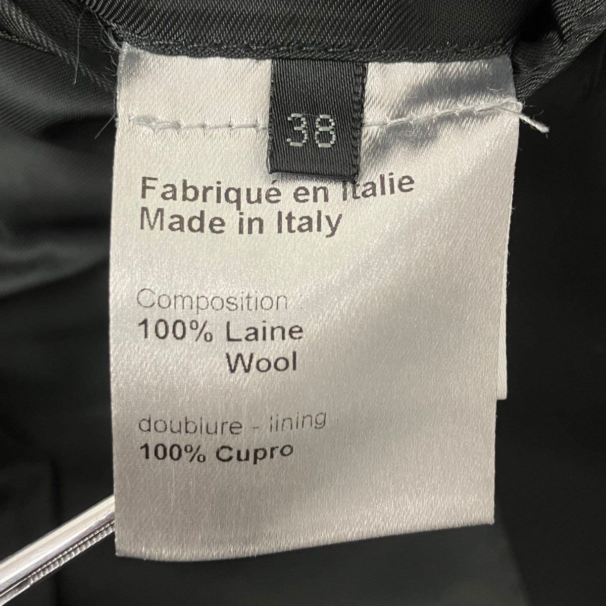 Dior Homme テーラードジャケット 古着・中古-8枚目のアイテム画像