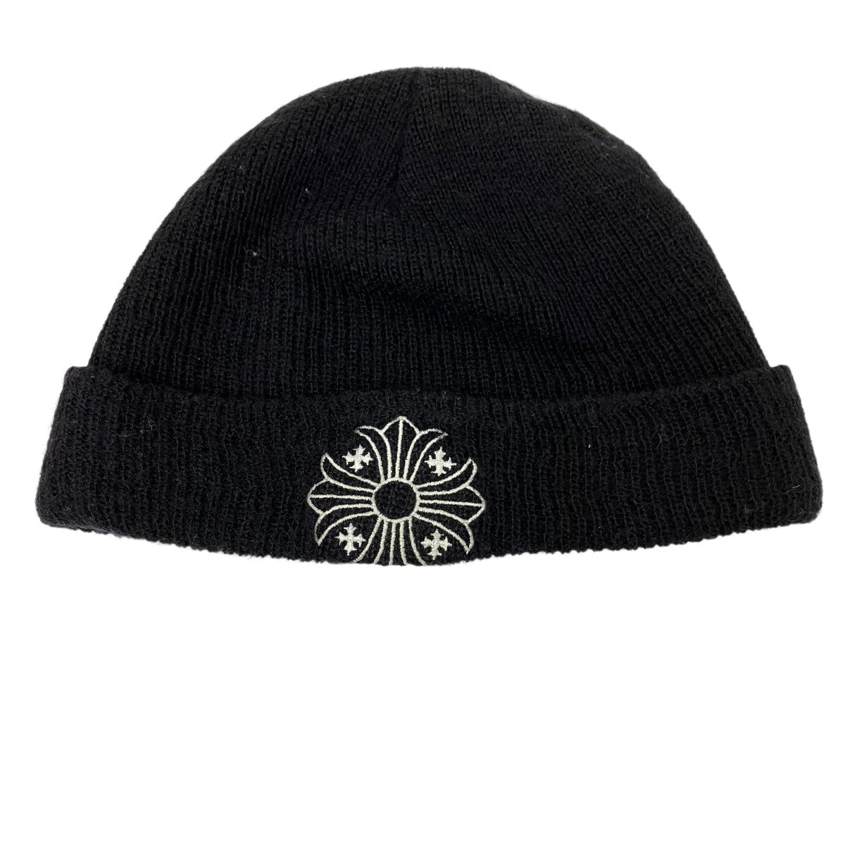 CHROME HEARTS(クロムハーツ) ニット帽 ブラック サイズ -｜【公式