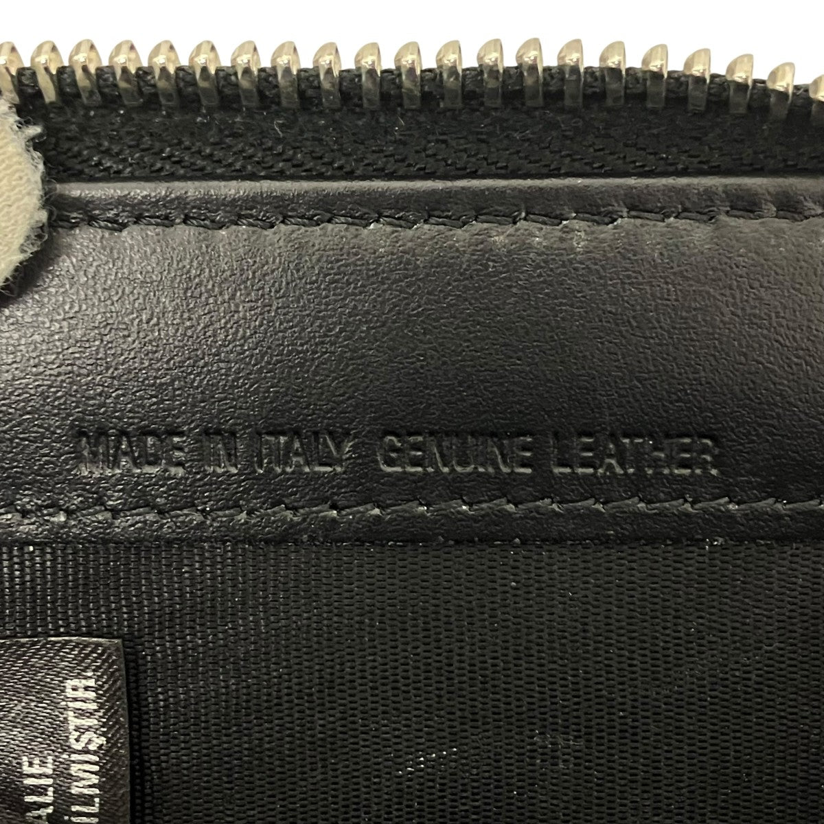 Maison Margiela レザー ジップアラウンド 二つ折り ミニウォレット 古着・中古-5枚目のアイテム画像