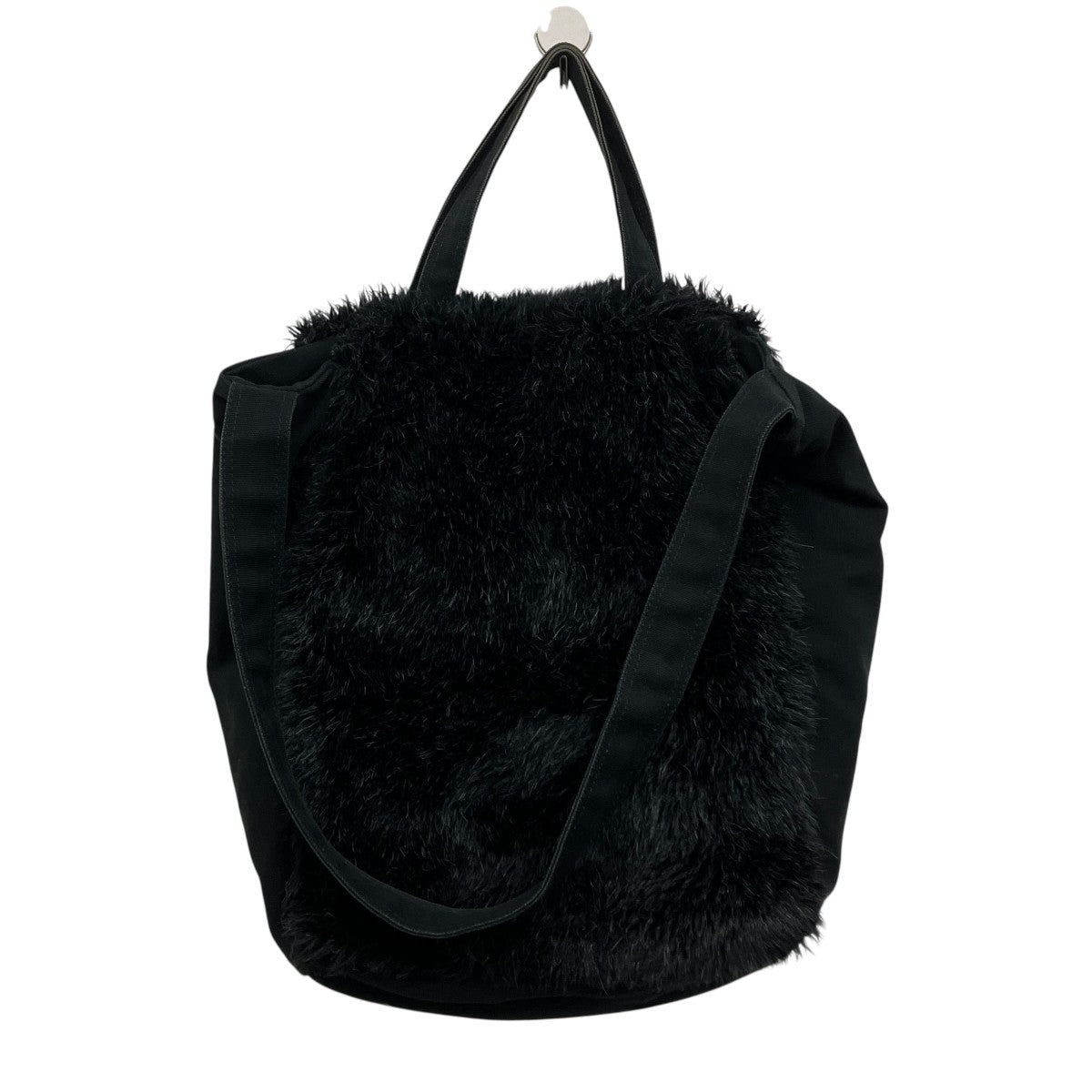 COMME des GARCONS HOMME PLUS エコファー2WAYハンド ショルダーバッグ 古着・中古-2枚目のアイテム画像