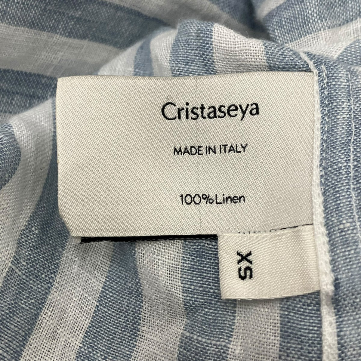 Cristaseya ストライプシャツ 古着・中古-9枚目のアイテム画像