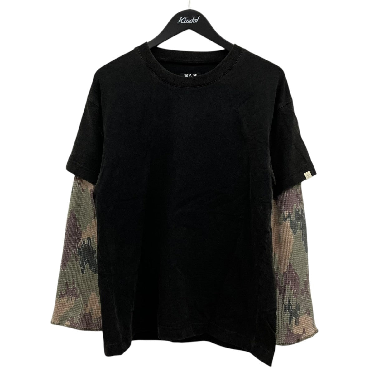 FAF Camo Double Sleeve Tee レイヤードカットソー 古着・中古-1枚目のアイテム画像