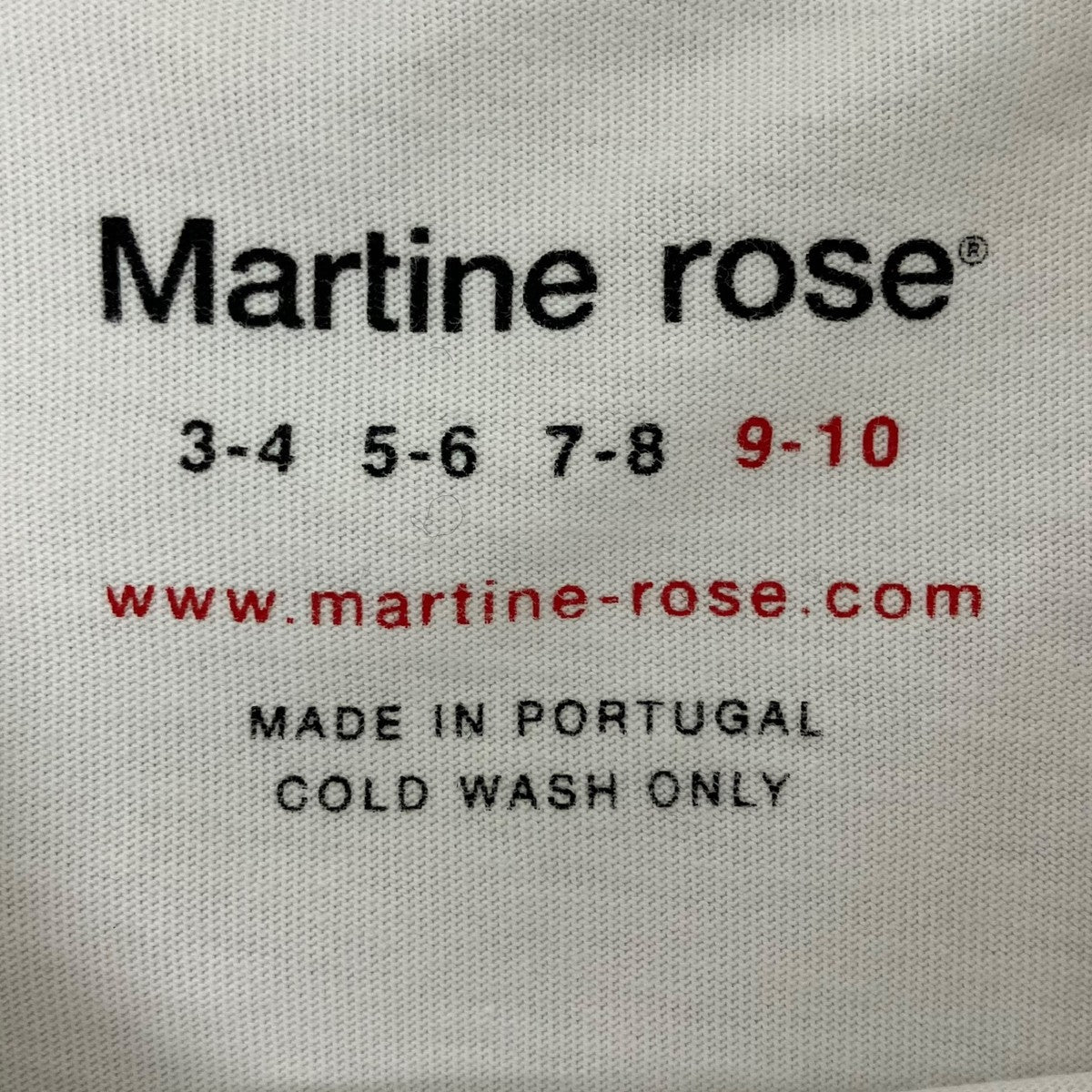 Martine rose プリントTシャツ 古着・中古-5枚目のアイテム画像