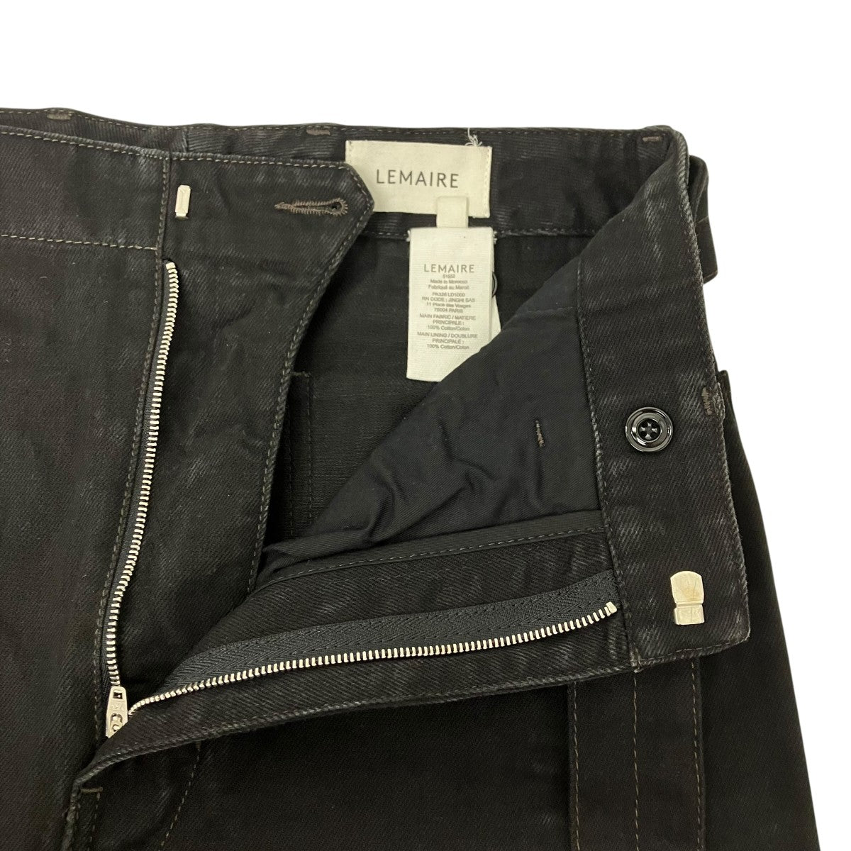 LEMAIRE ツイストパンツ 古着・中古-4枚目のアイテム画像