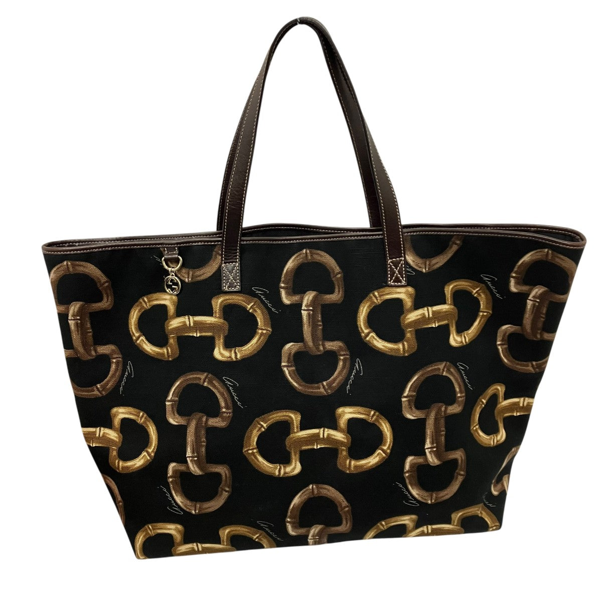 GUCCI ホースビットインターロッキングトートバッグ 古着・中古-2枚目のアイテム画像