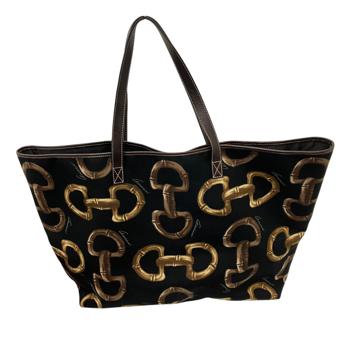 GUCCI ホースビットインターロッキングトートバッグ 古着・中古-3枚目のアイテム画像