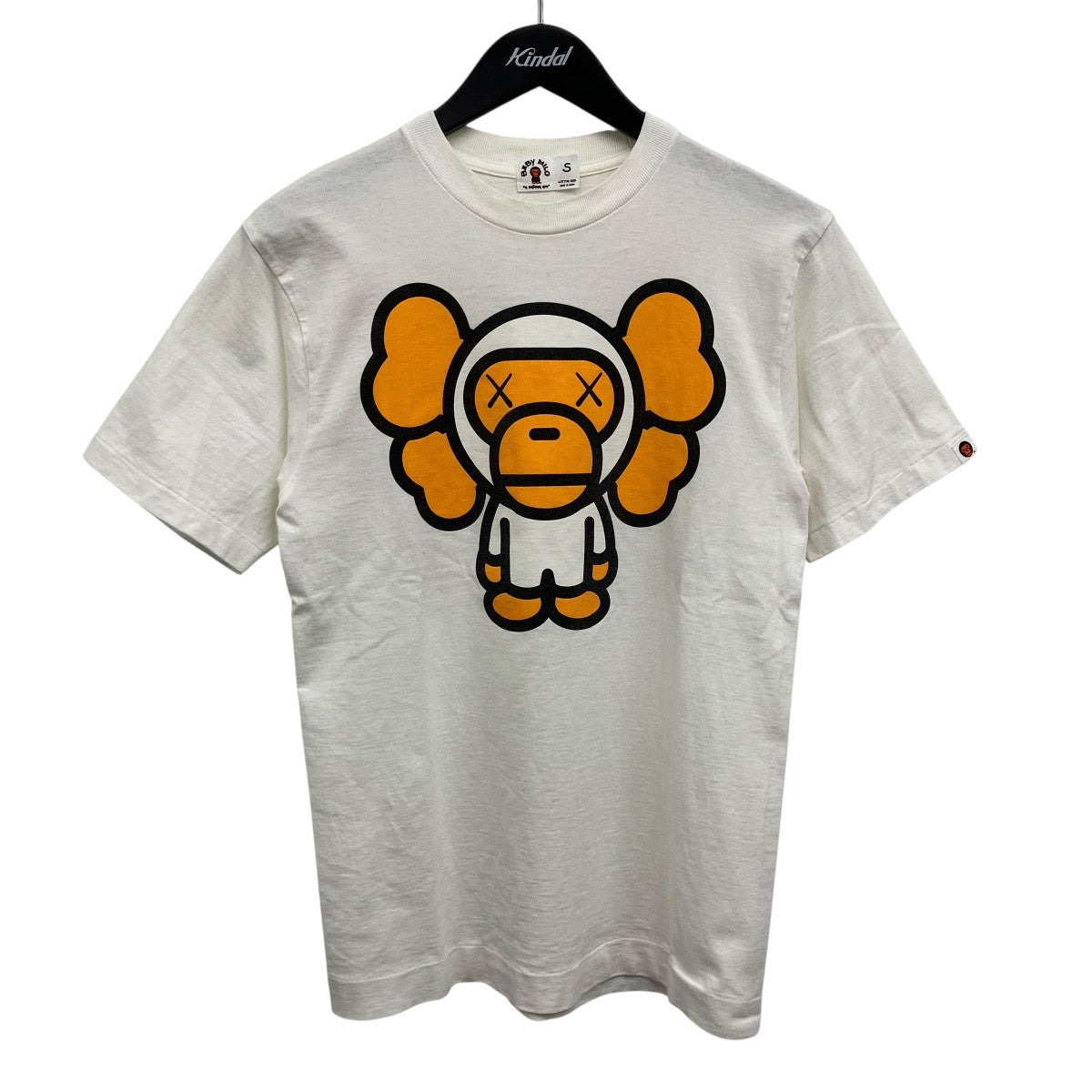 BABY MiLO×KAWS プリント半袖Tシャツ 古着・中古-1枚目のアイテム画像