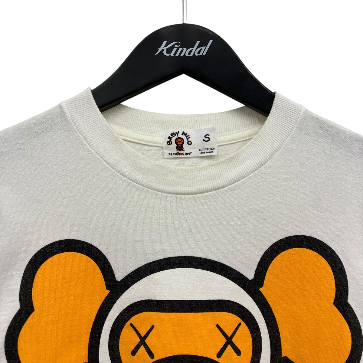 BABY MiLO×KAWS プリント半袖Tシャツ 古着・中古-3枚目のアイテム画像