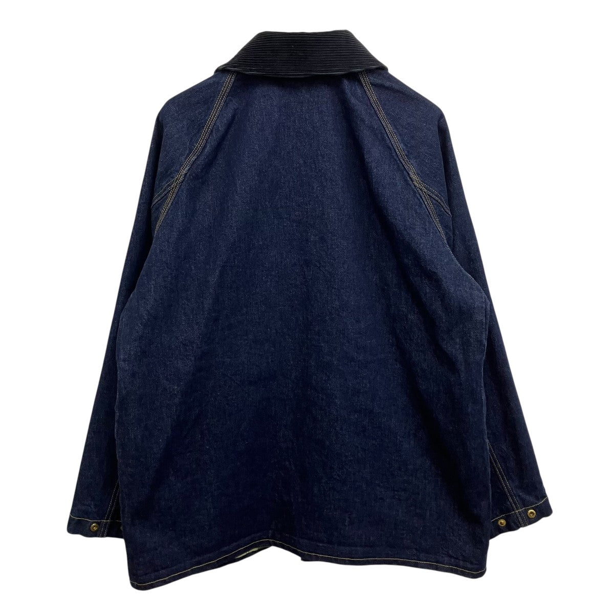 LEVI’S×Barbour デニムカバーオール 古着・中古-2枚目のアイテム画像