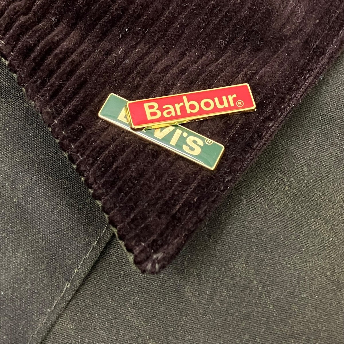 LEVI’S×Barbour トラッカー ワックス ジャケット 古着・中古-8枚目のアイテム画像