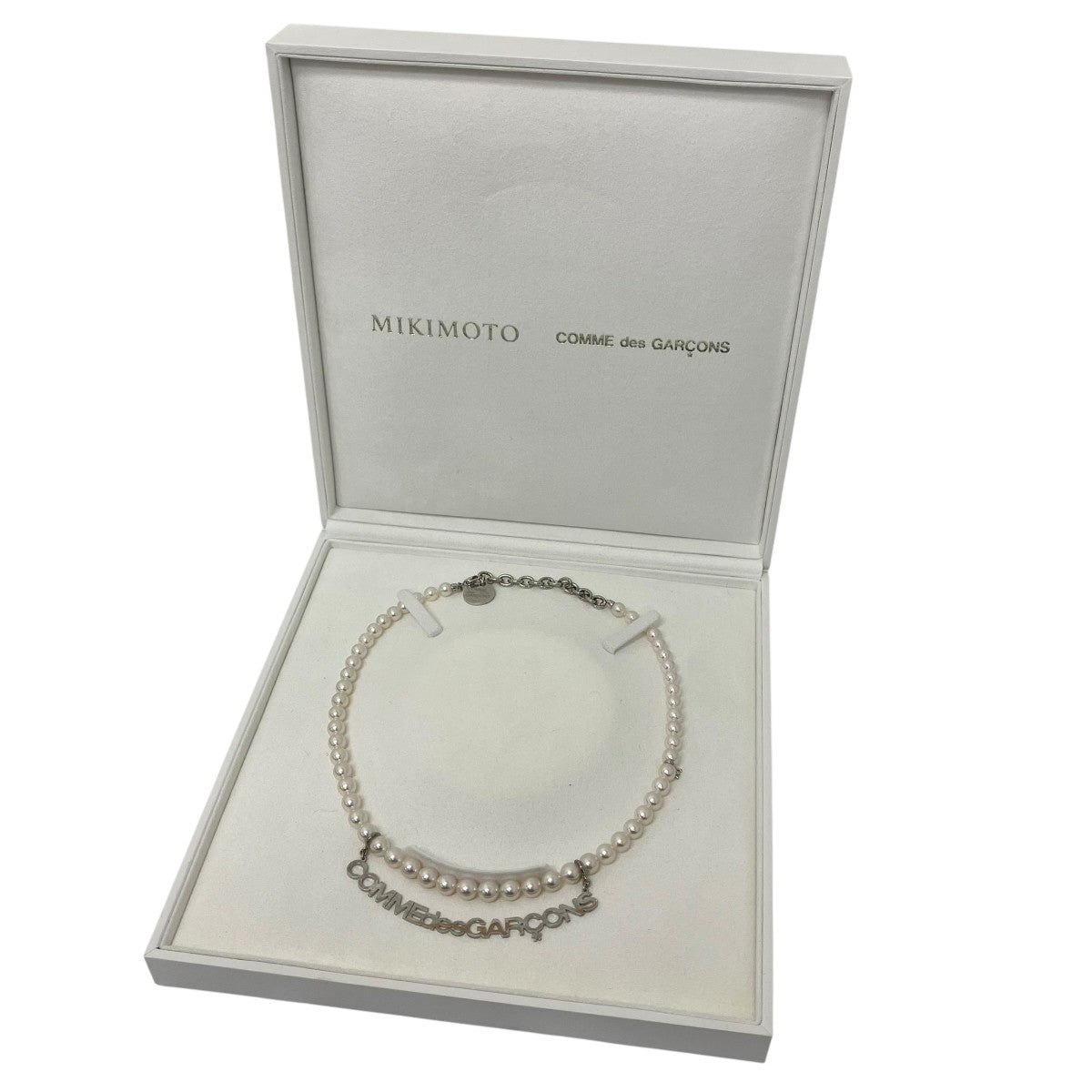 MIKIMOTO×COMME des GARCONS パールネックレス 古着・中古-1枚目のアイテム画像