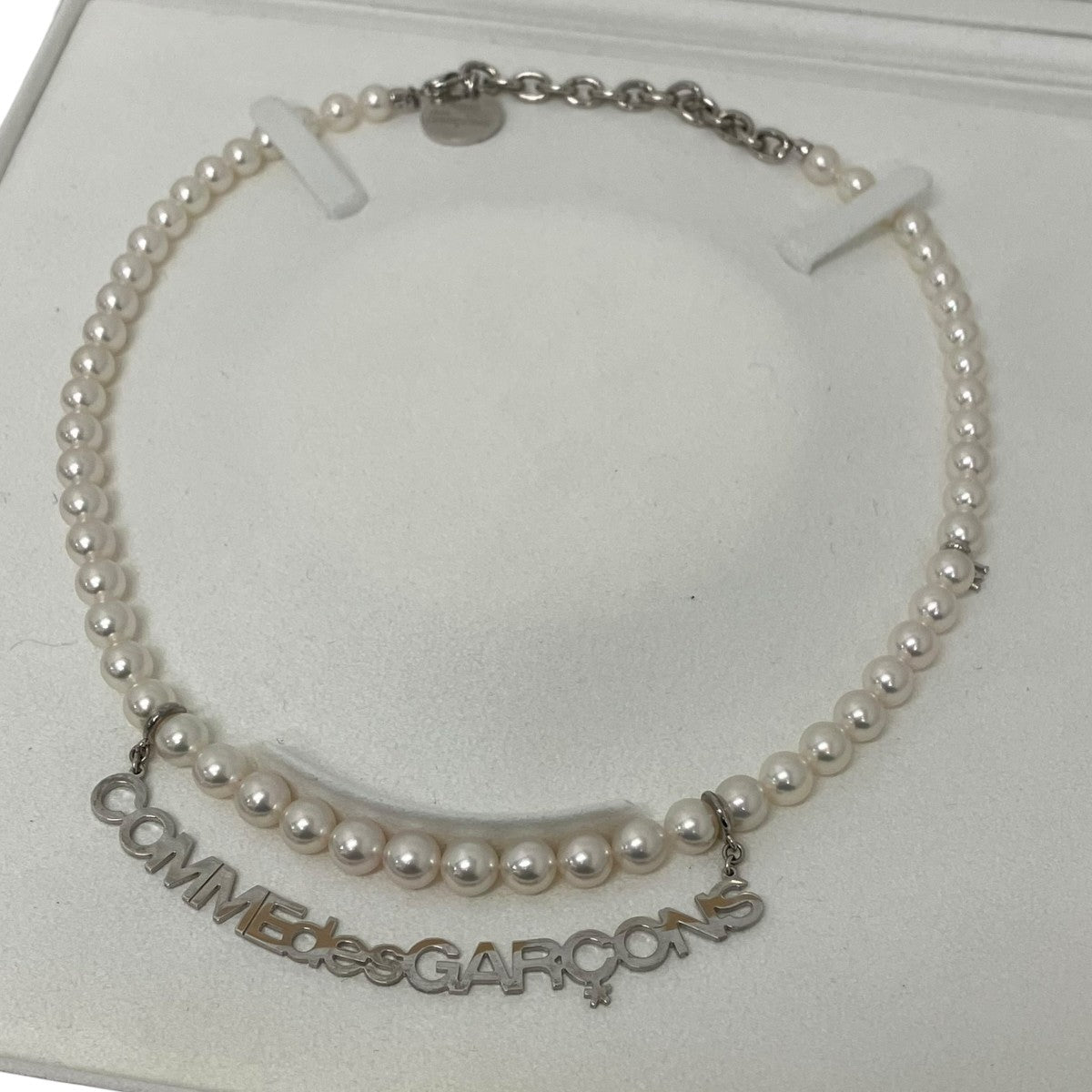 MIKIMOTO×COMME des GARCONS パールネックレス 古着・中古-2枚目のアイテム画像
