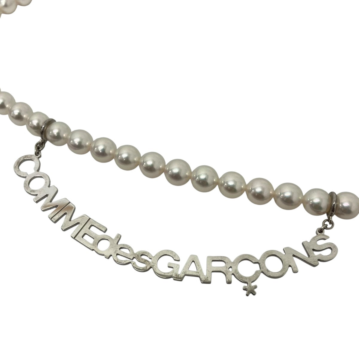 MIKIMOTO×COMME des GARCONS パールネックレス 古着・中古-3枚目のアイテム画像