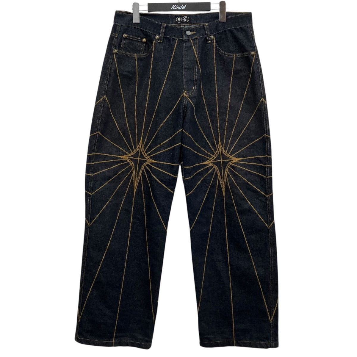 TC RISE DENIM EMDPANT デザインワイドデニム