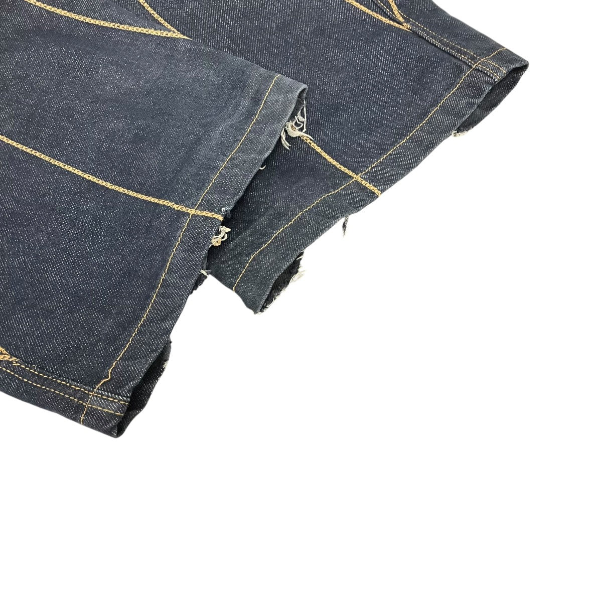 TC RISE DENIM EMDPANT デザインワイドデニム