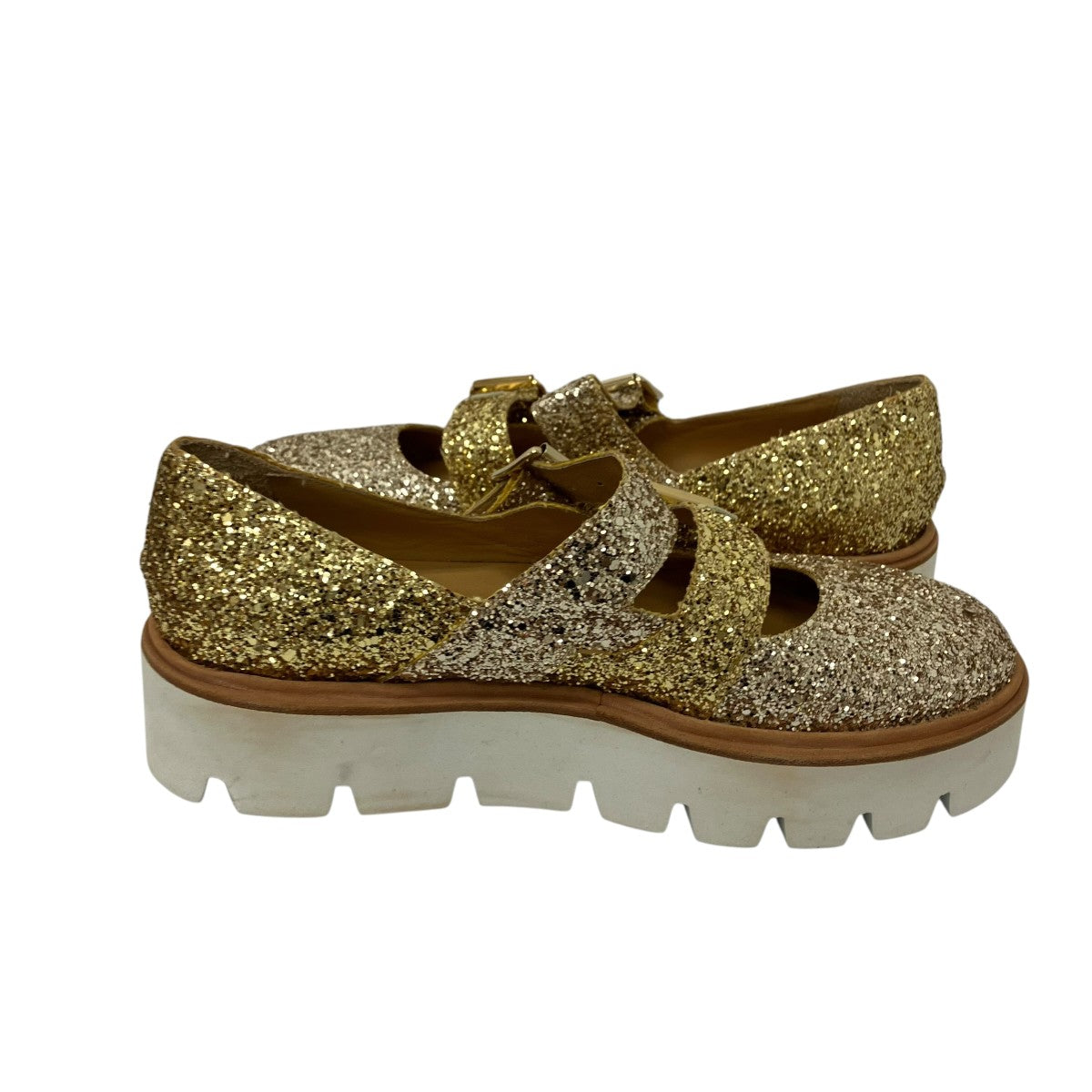 MM6 Maison Margiela グリッターサンダル 古着・中古-3枚目のアイテム画像