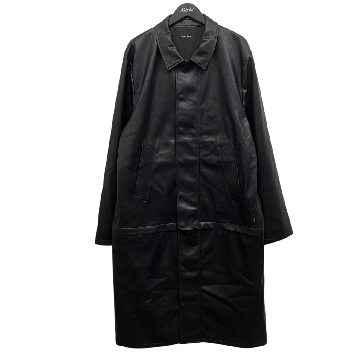 LAST NEST フェイクレザーコート 古着・中古-1枚目のアイテム画像