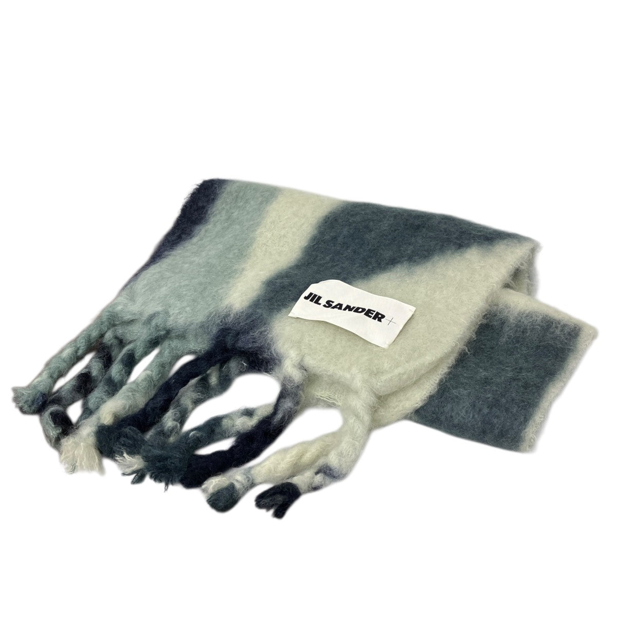 JIL SANDER+ モヘアマフラー 古着・中古-1枚目のアイテム画像