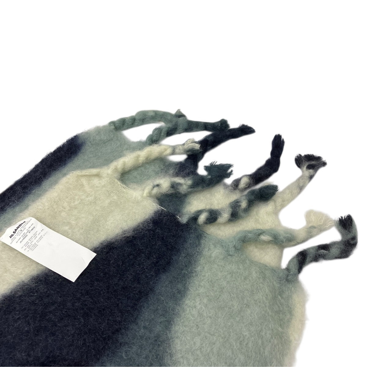 JIL SANDER+ モヘアマフラー 古着・中古-3枚目のアイテム画像