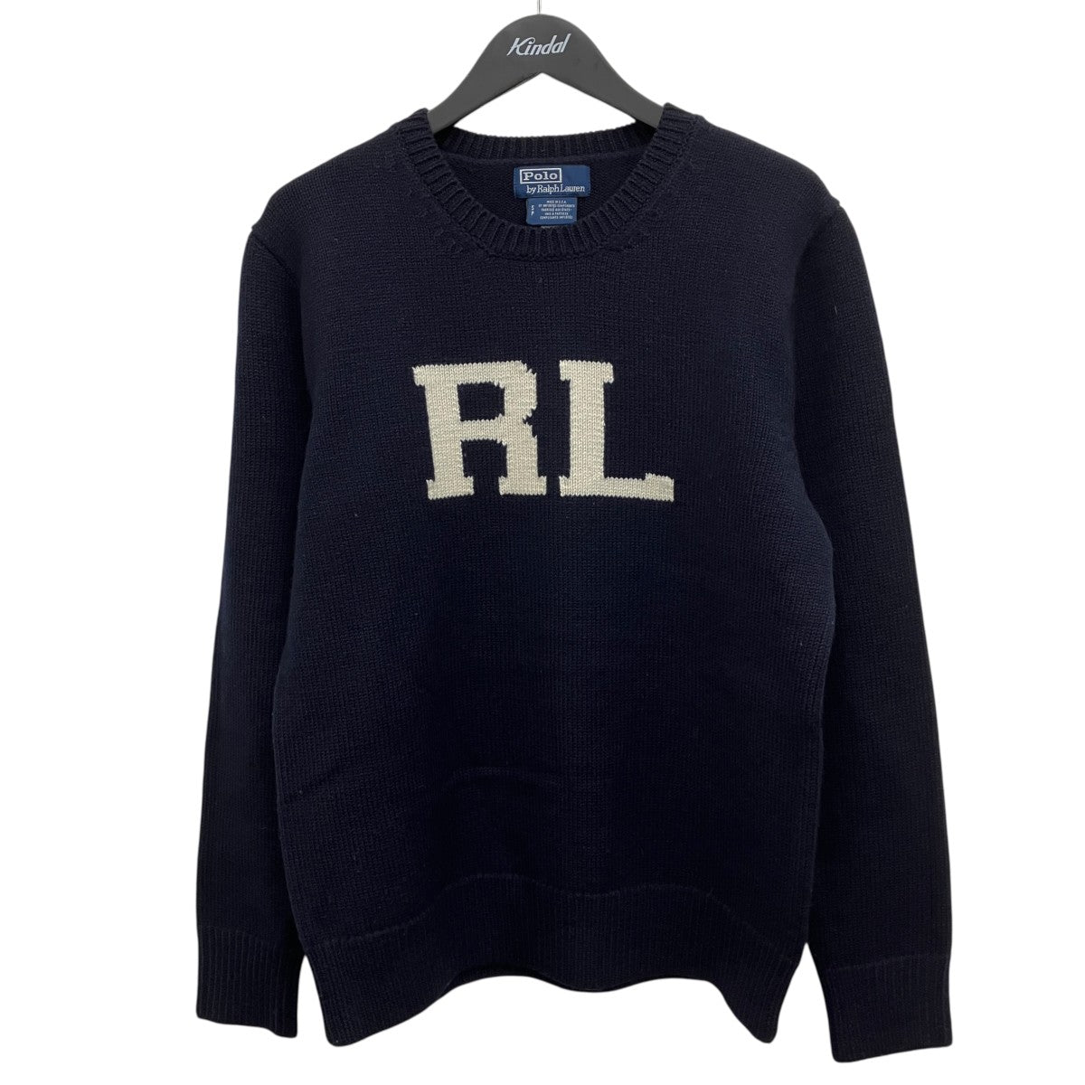 POLO RALPH LAUREN クルーネックニット 古着・中古-1枚目のアイテム画像
