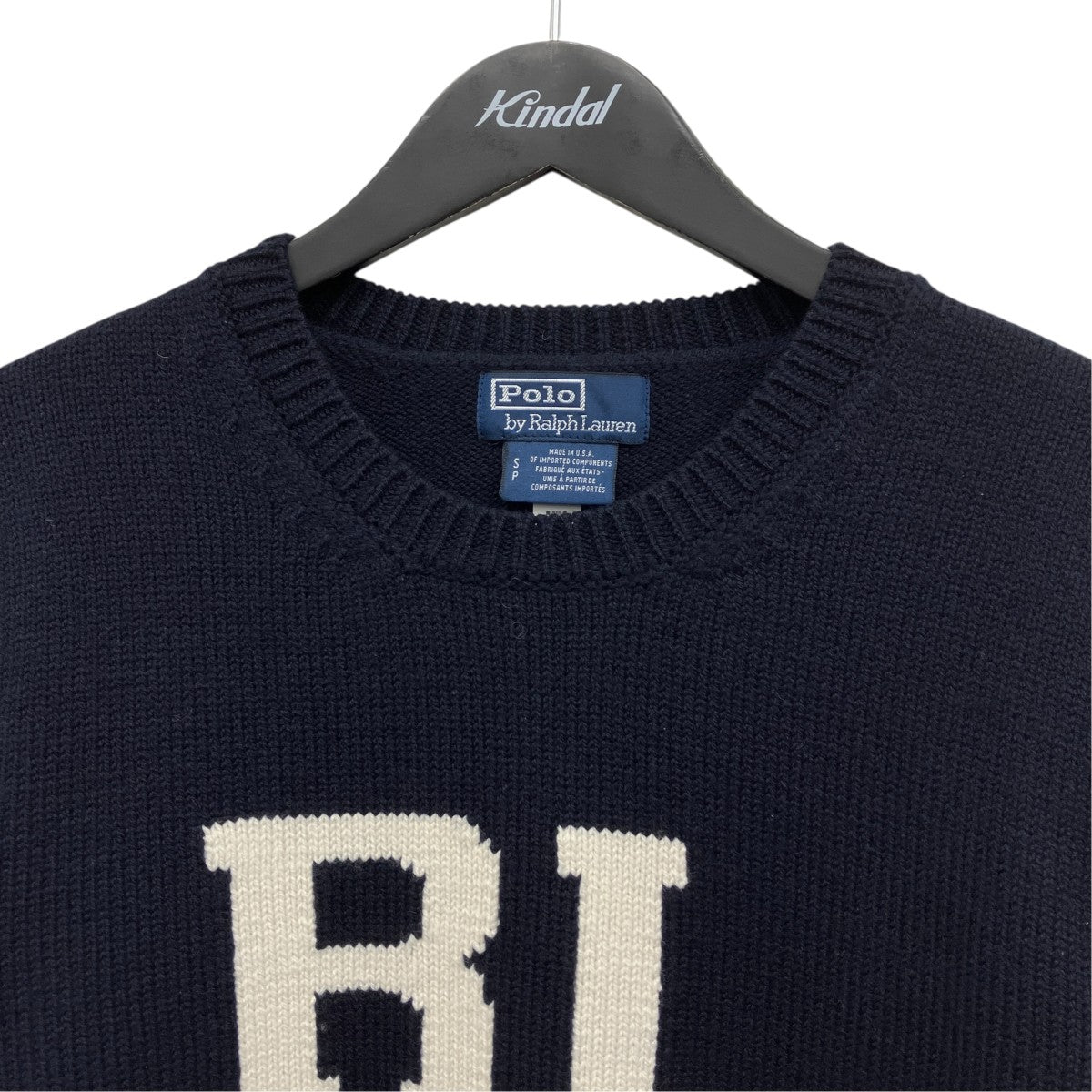 POLO RALPH LAUREN クルーネックニット 古着・中古-3枚目のアイテム画像