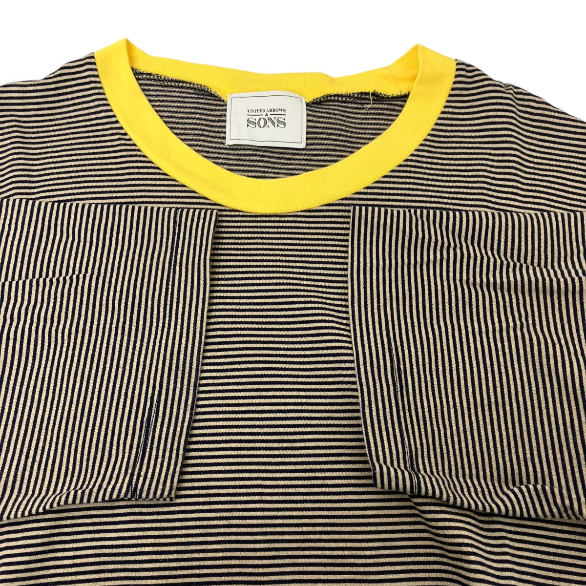 UNITED ARROWS ＆ SONS ボーダーTシャツ 古着・中古-4枚目のアイテム画像
