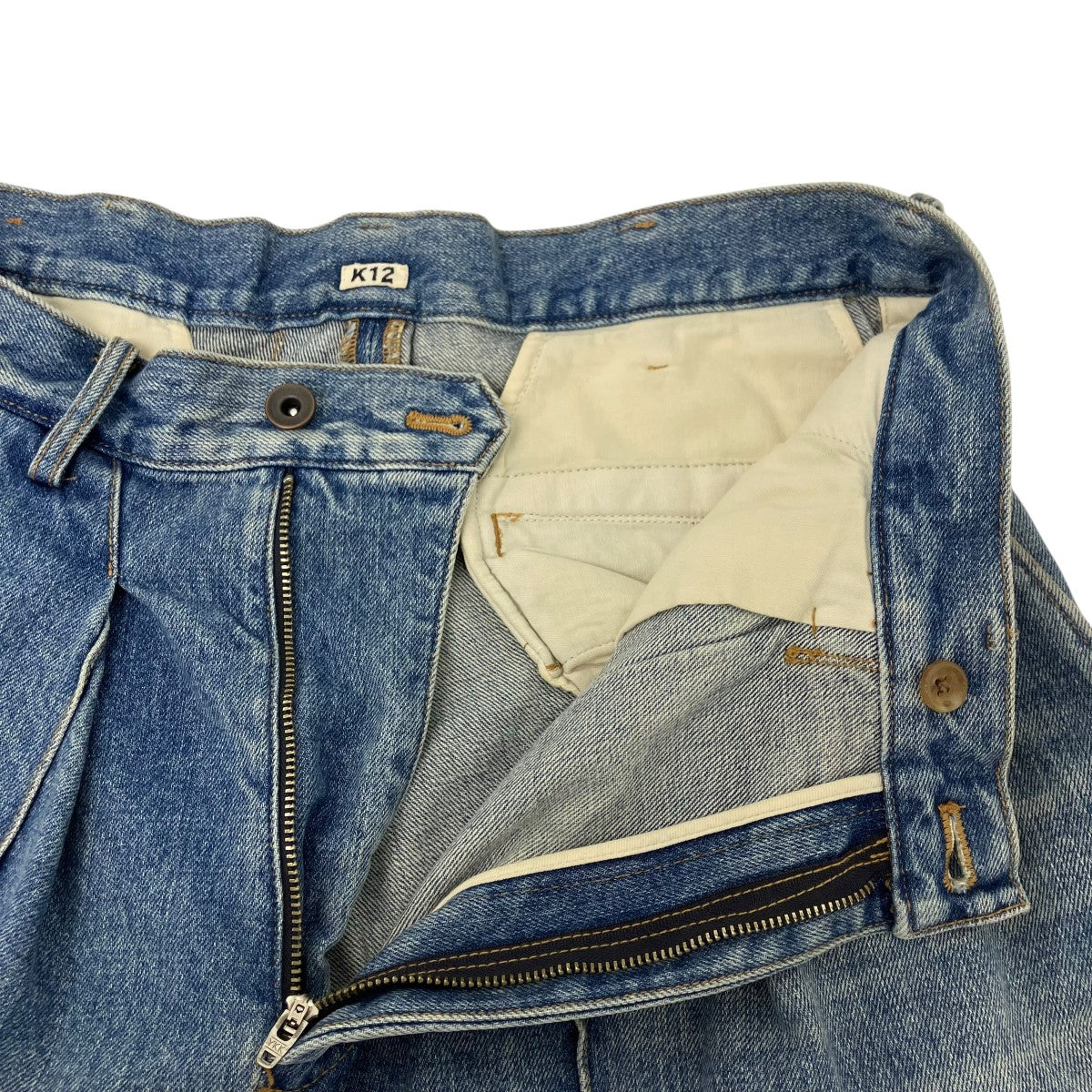 KHOKI デニムショートパンツ 古着・中古-5枚目のアイテム画像