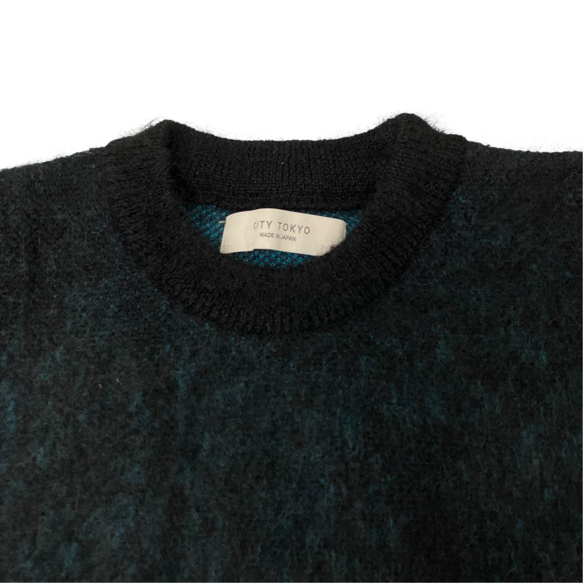 CITY TOKYO シルクモヘアニットプルオーバー 古着・中古-4枚目のアイテム画像