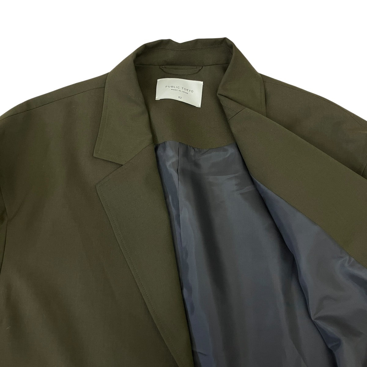PUBLIC TOKYO TECH WOOL カーデジャケット155253003 古着・中古-3枚目のアイテム画像