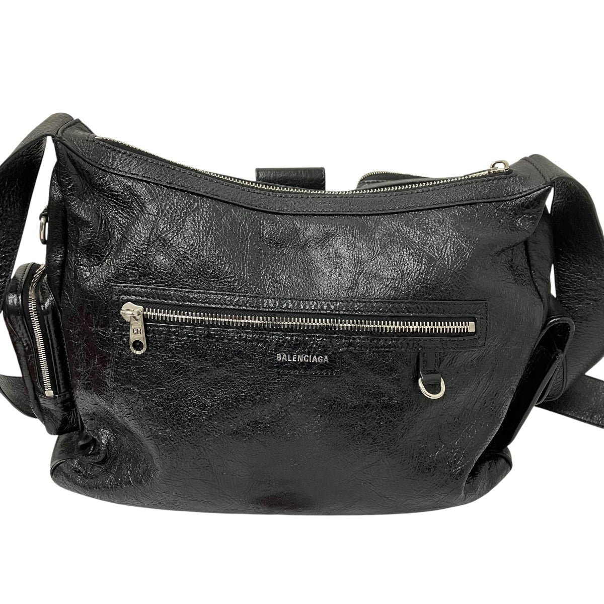 BALENCIAGA スーパービジーレザーショルダーバッグ 古着・中古-3枚目のアイテム画像
