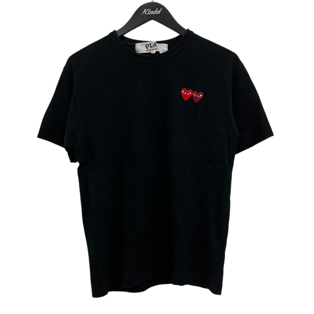 PLAY COMME des GARCONS エンブロイダリーデザインTシャツ 古着・中古-1枚目のアイテム画像